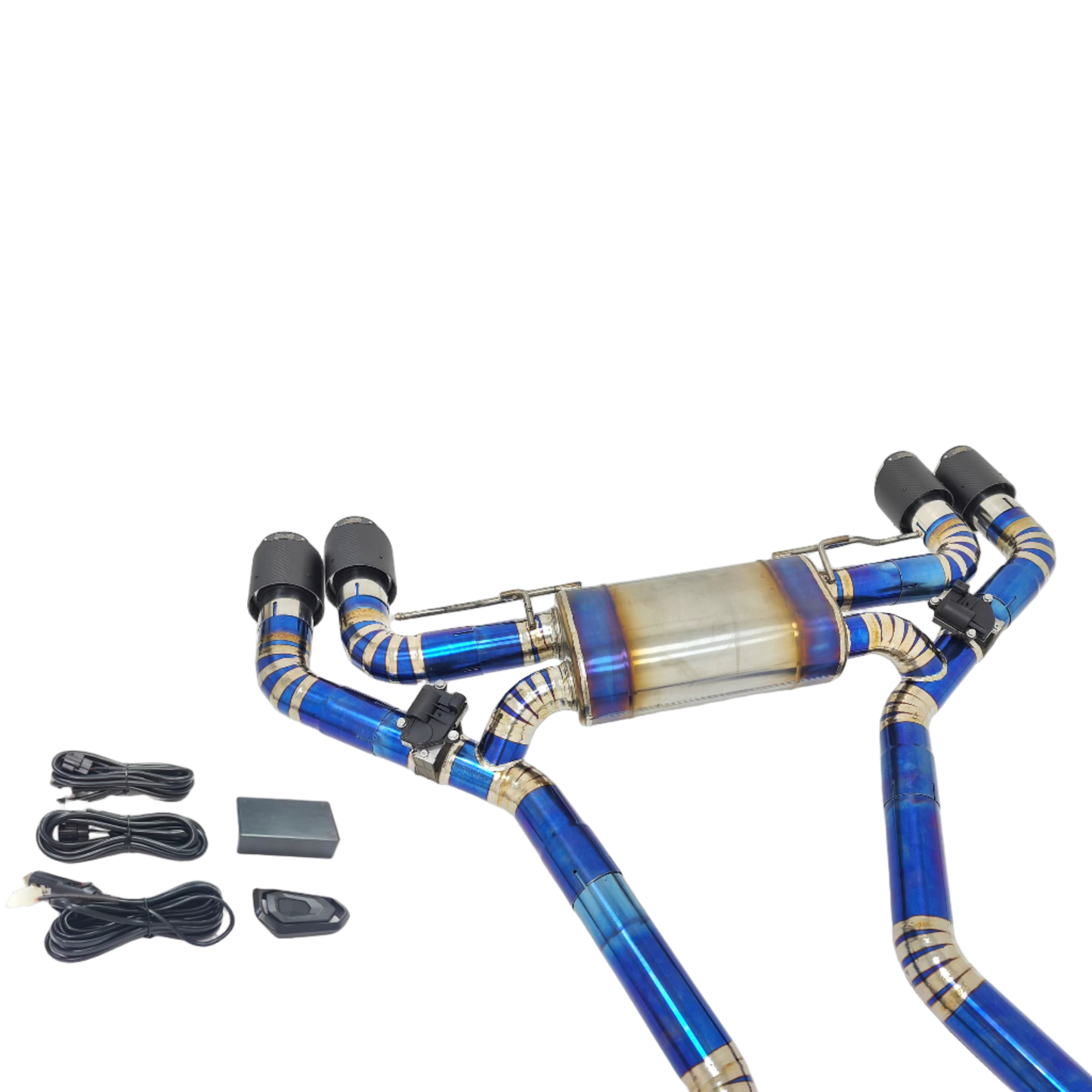 Titan Klappenauspuff passend für BMW M240i, M340i, M440i