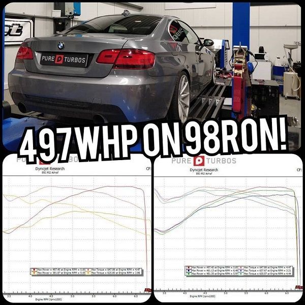Pure Turbos N54 Stage2 Cast 600 Turbolader