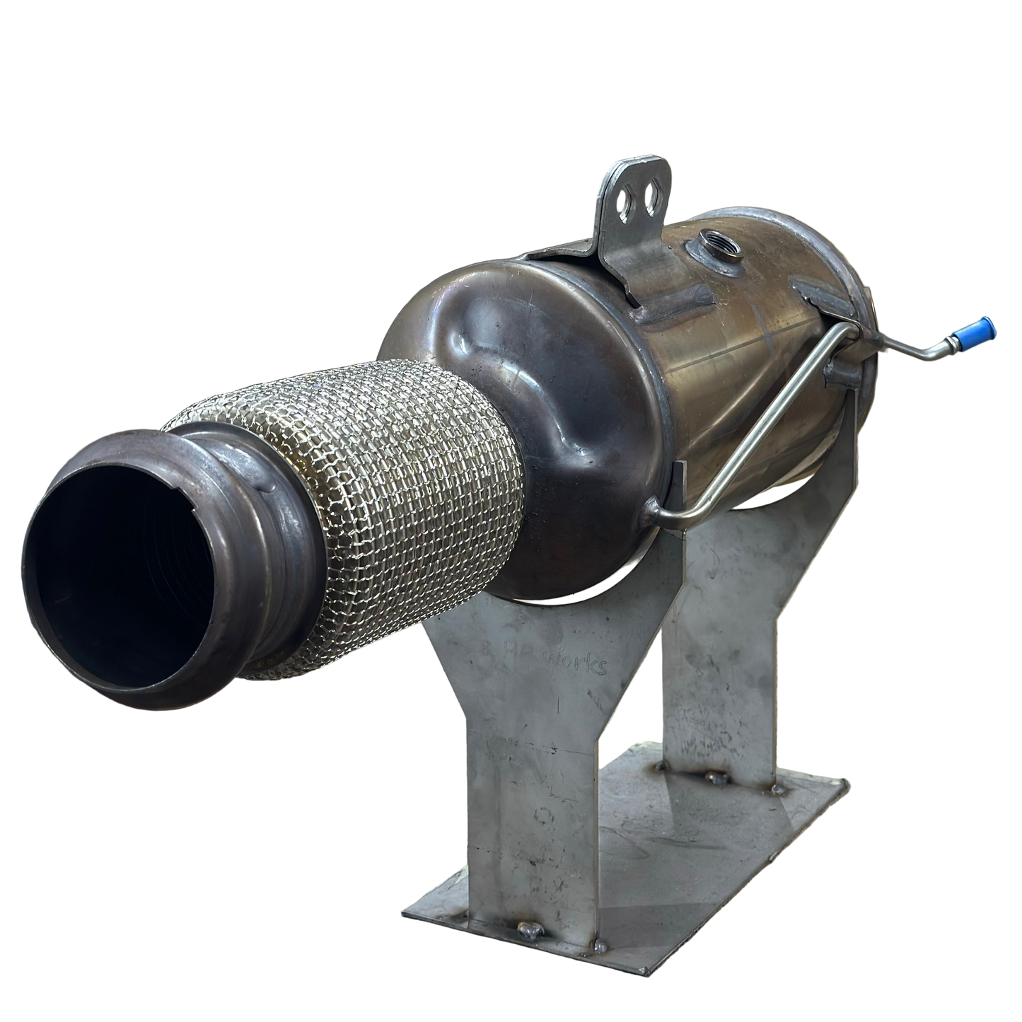 Umbau-Service: Modifikation deiner OEM Downpipe mit 300 CPSI Katalysator passend für BMW B58 TU mit Wulstverbindung