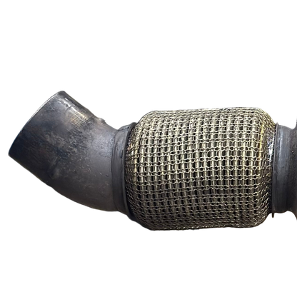 Umbau-Service: Modifikation deiner B58 OEM Downpipe mit 300 CPSI Katalysator passend für BMW M140i, M240i, M340i, 440i, 540i, 640i, 840i