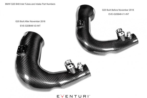 Eventuri Ansaugsystem passend für: BMW 3er G20 G21 B48 318i / 320i 330i -11/18