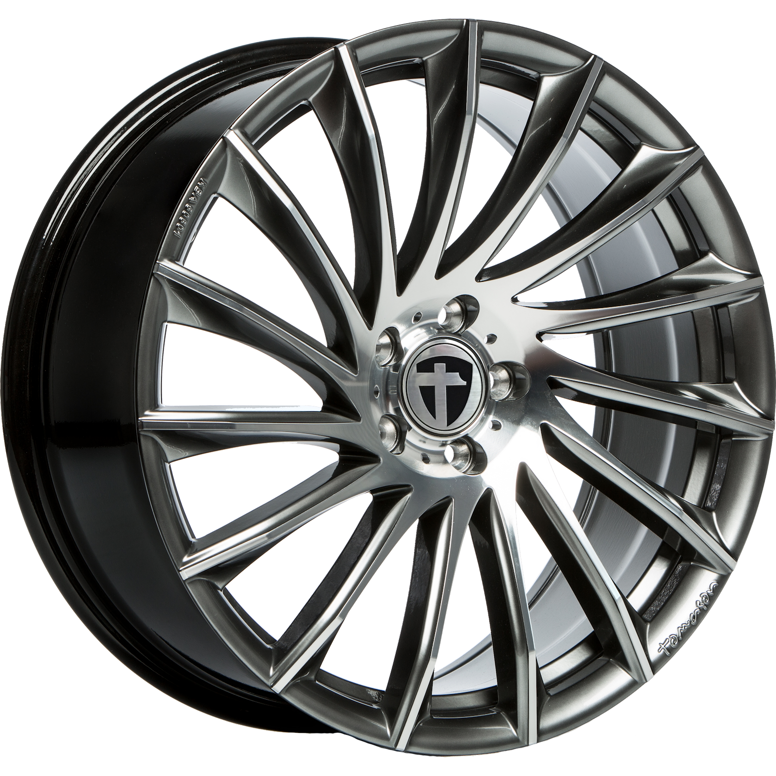 Tomason TN16 dark hyperblack polished