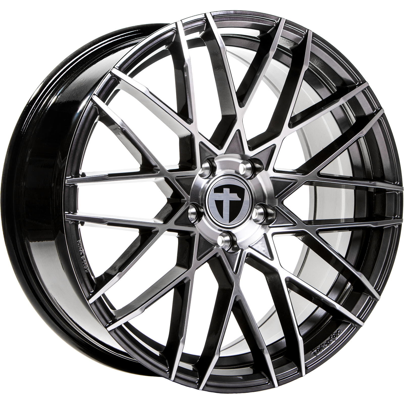 Tomason TN19 dark hyperblack polished