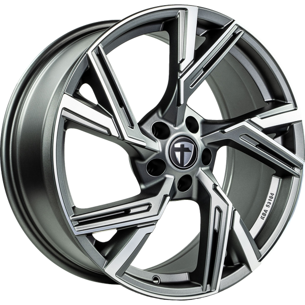 Tomason AR1 anthracite diamond polished