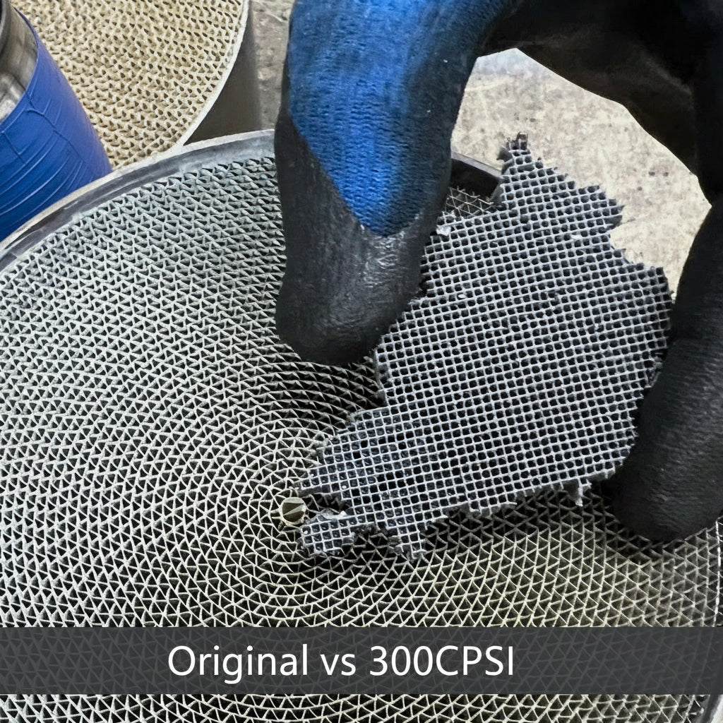 Umbau-Service: Modifikation deiner B58 OEM Downpipe mit 300 CPSI Katalysator passend für BMW M140i, M240i, M340i, 440i, 540i, 640i, 840i