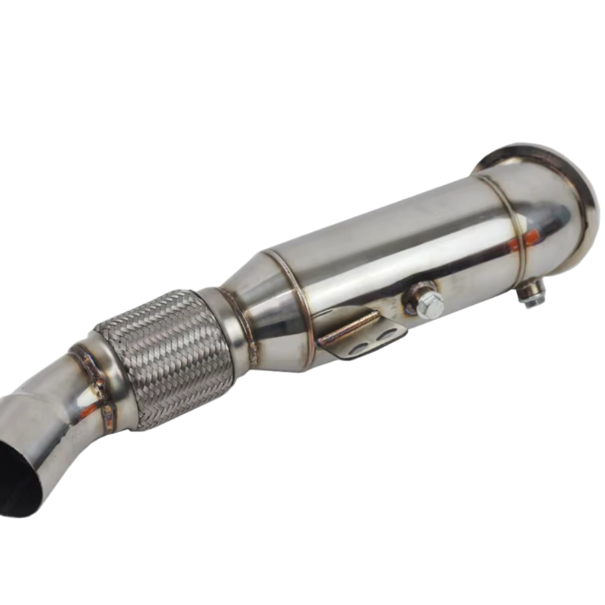 4.5 Zoll Edelstahl Catless Downpipe passend für den B58 ohne OPF