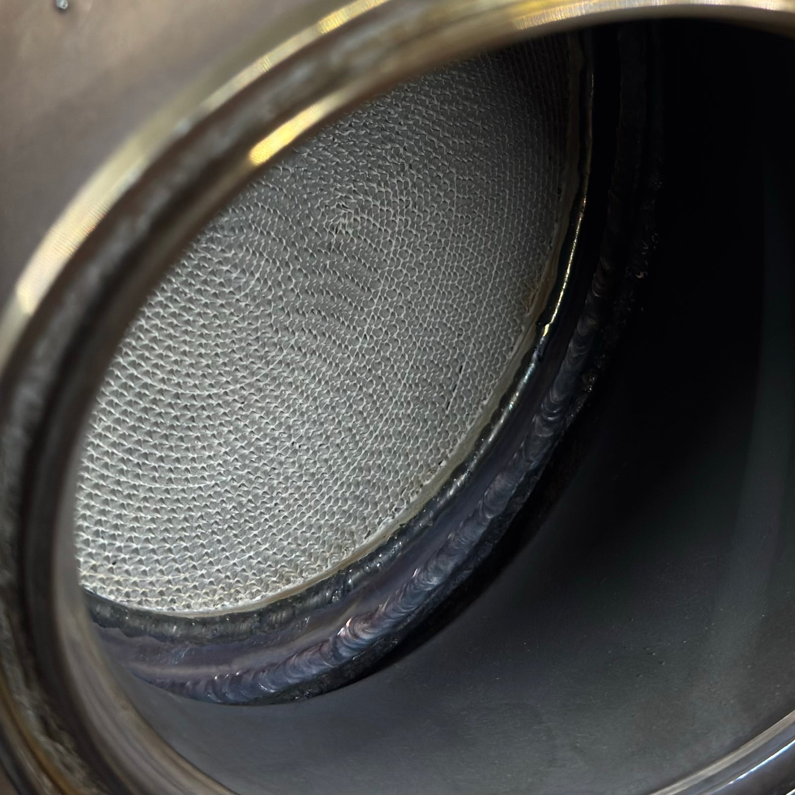 Umbau-Service: Modifikation deiner OEM Downpipe mit 300 CPSI Katalysator passend für BMW B58 TU mit Wulstverbindung