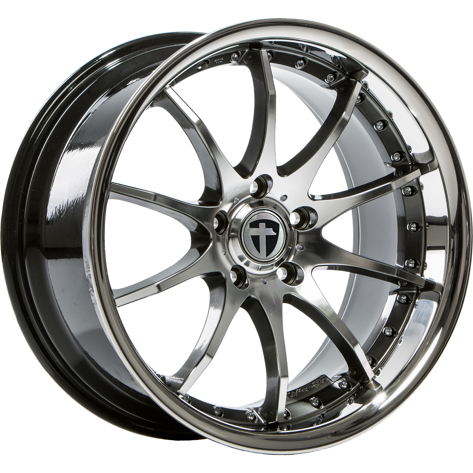 Tomason TN8 hyperblack diamond polished