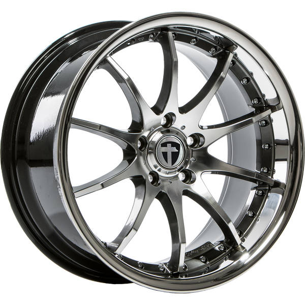 Tomason TN8 hyperblack diamond polished