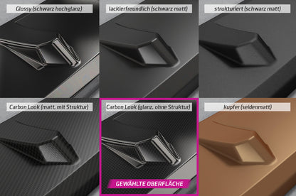 Frontspoiler | Cup-Spoilerlippe mit ABE für Toyota Yaris (XP21) CSL765-C