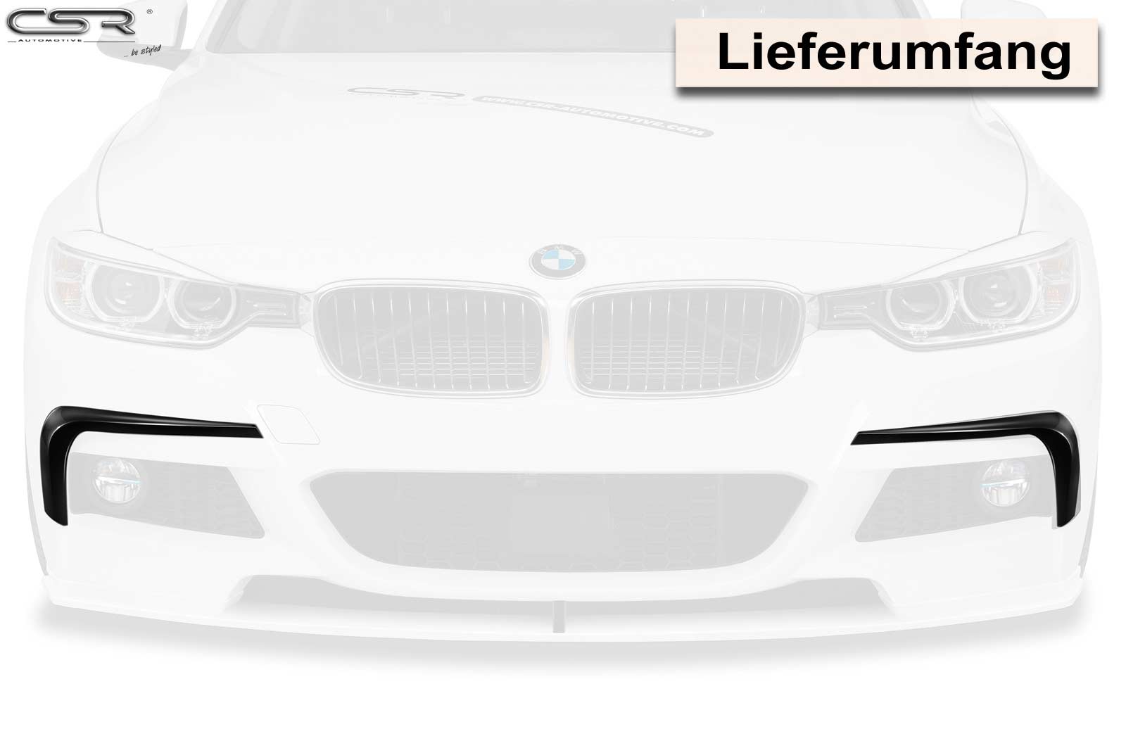 Air Intake Blenden | Airintakes für BMW 3er F30 / F31 M-Paket AI008