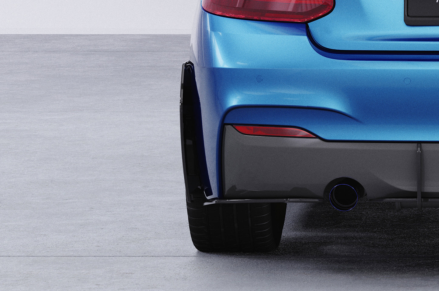 Side Blades / Side Spats mit ABE für BMW 2er F22 / F23 M-Paket BL004