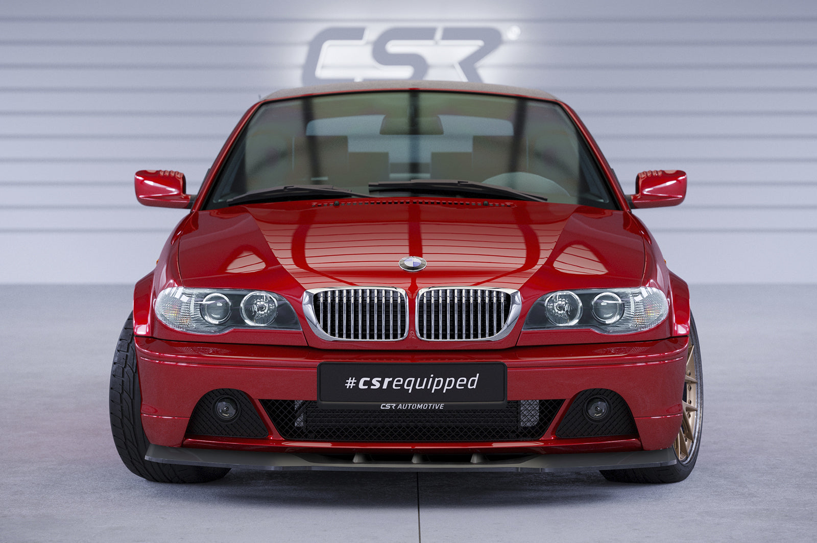 Frontspoiler | Cup-Spoilerlippe mit ABE für BMW 3er E46 Coupe / Cabrio CSL073
