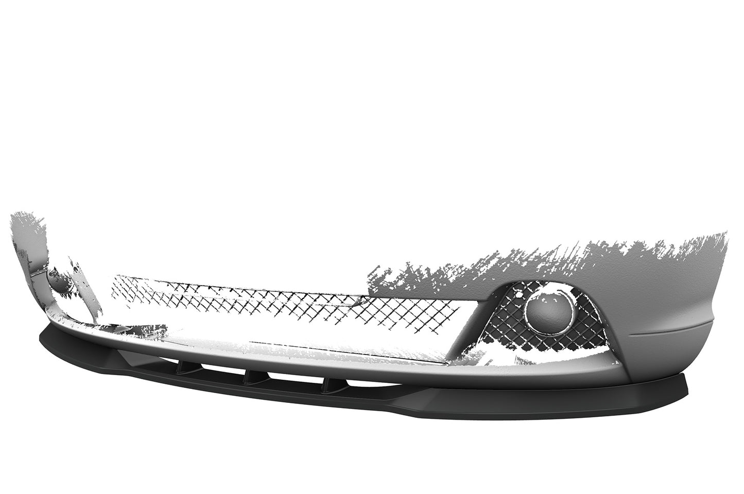 Frontspoiler | Cup-Spoilerlippe mit ABE für BMW 3er E46 Coupe / Cabrio CSL073