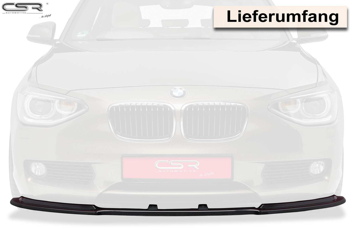 Frontspoiler | Cup-Spoilerlippe mit ABE für BMW 1er F20/F21 CSL199
