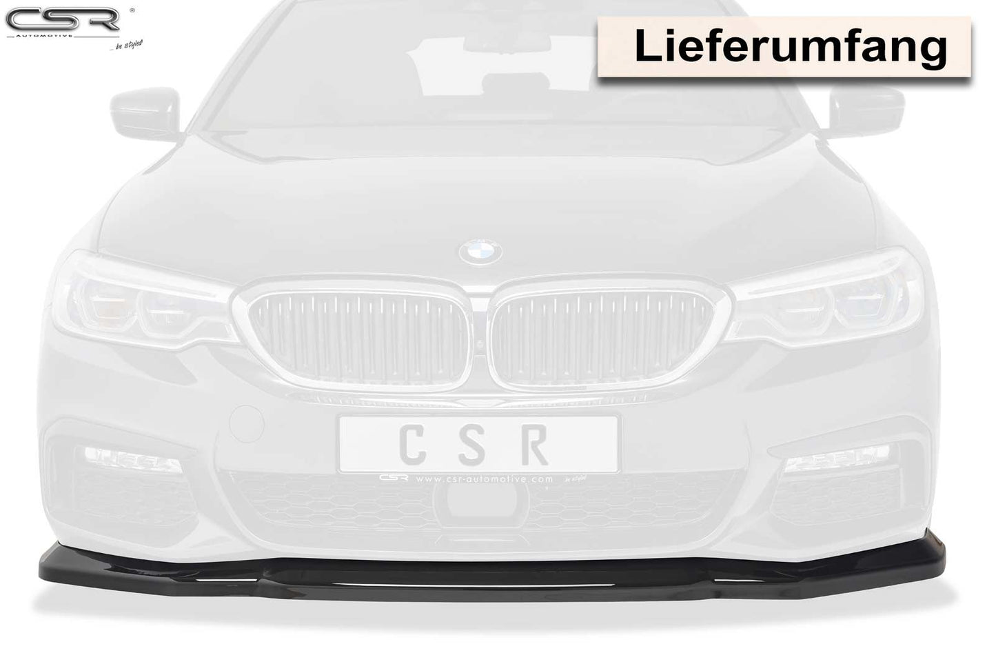 Frontspoiler | Cup-Spoilerlippe mit ABE für BMW 5er G30/G31 M-Paket CSL316