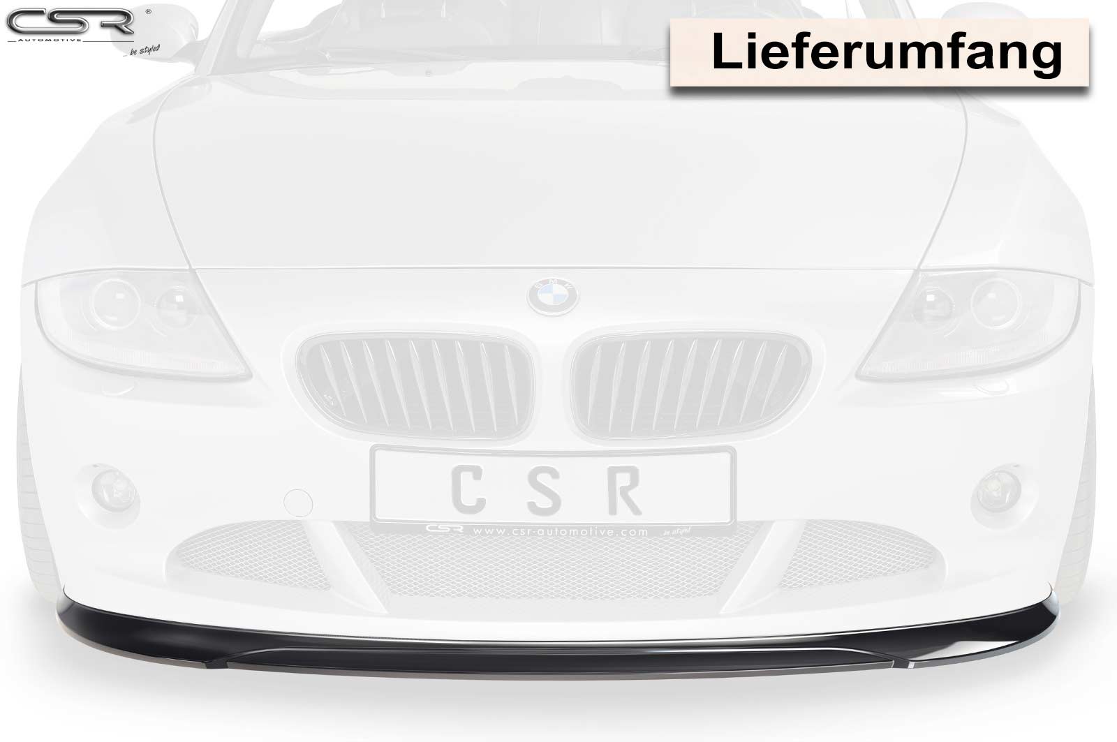 Frontspoiler | Cup-Spoilerlippe mit ABE für BMW Z4 E85 CSL370