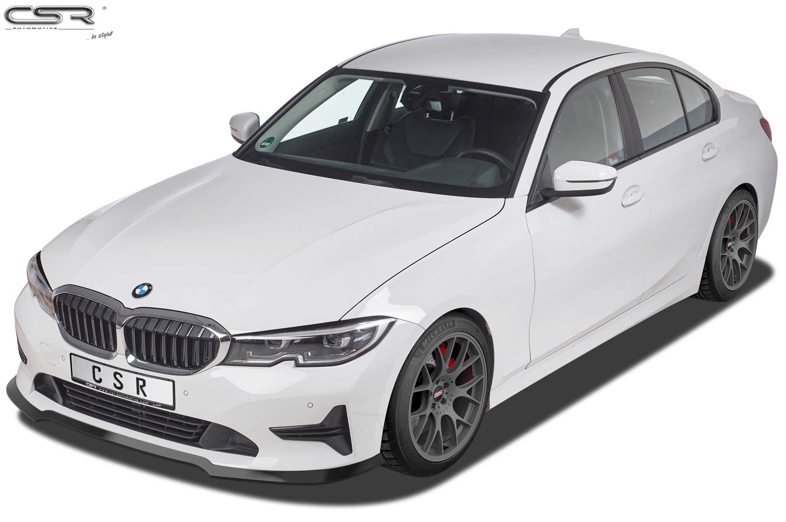 Frontspoiler | Cup-Spoilerlippe mit ABE für BMW 3er G20 Limousine / G21 Touring CSL444