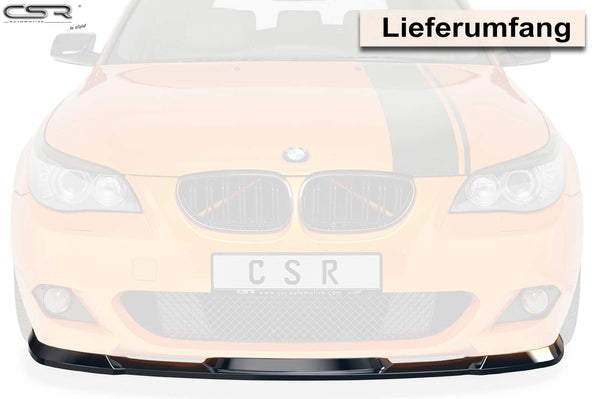 Frontspoiler | Cup-Spoilerlippe mit ABE für BMW 5er E60/E61 M-Paket CSR-CSL455