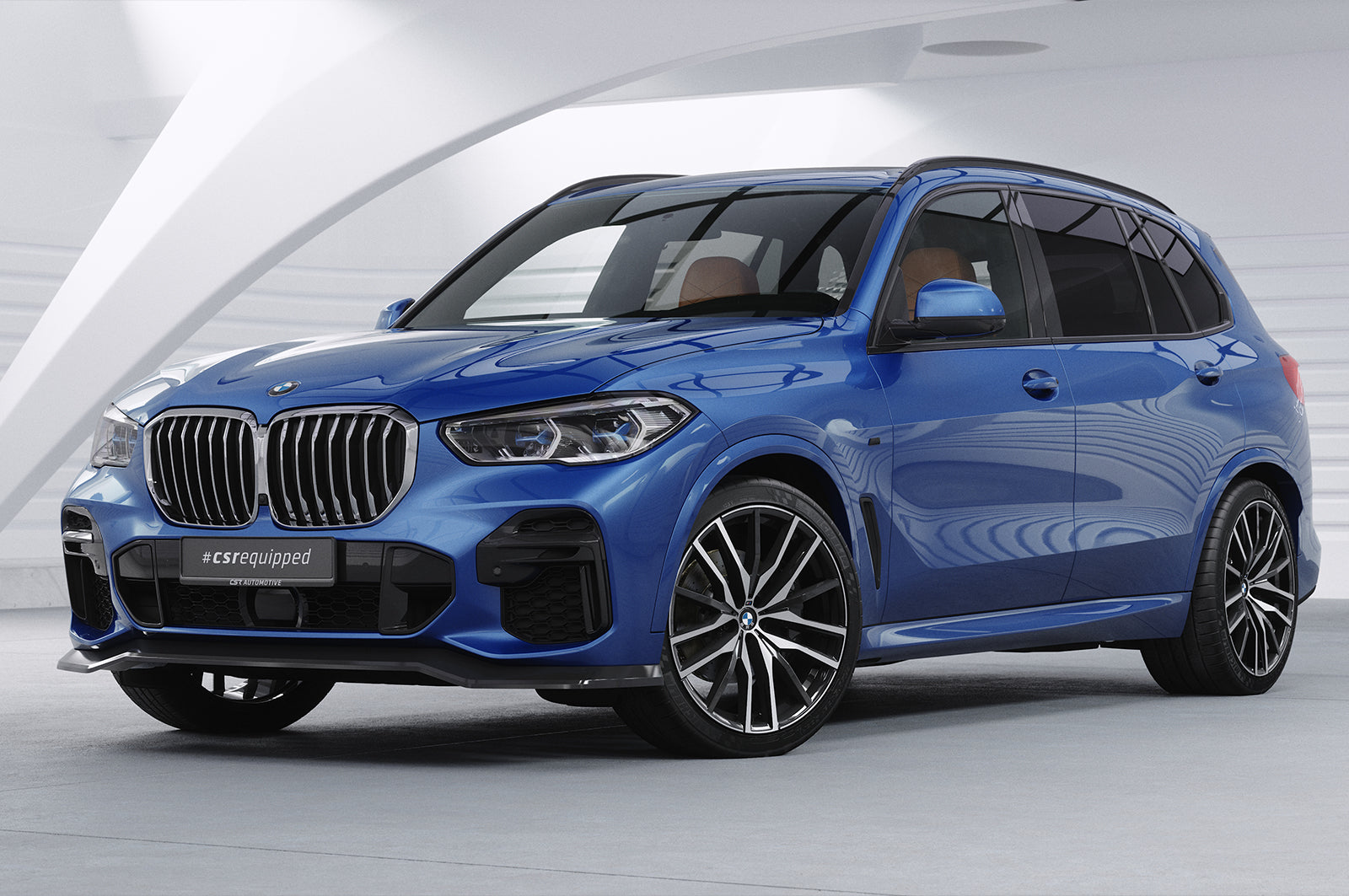 Frontspoiler | Cup-Spoilerlippe mit ABE für BMW X5 (G05) M-Paket CSL513