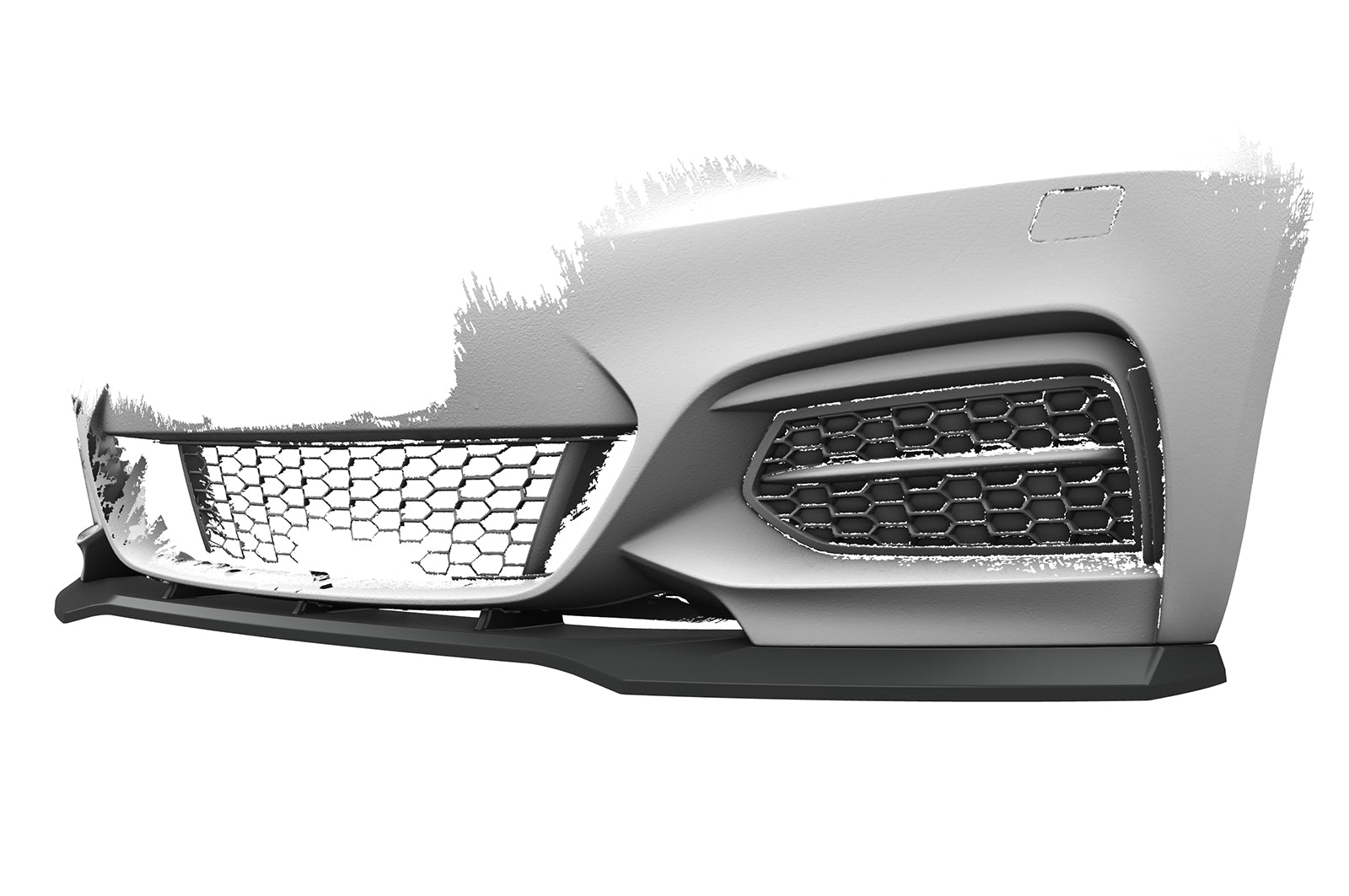 Frontspoiler | Cup-Spoilerlippe mit ABE für BMW 2er (F22/F23) M-Paket CSL514