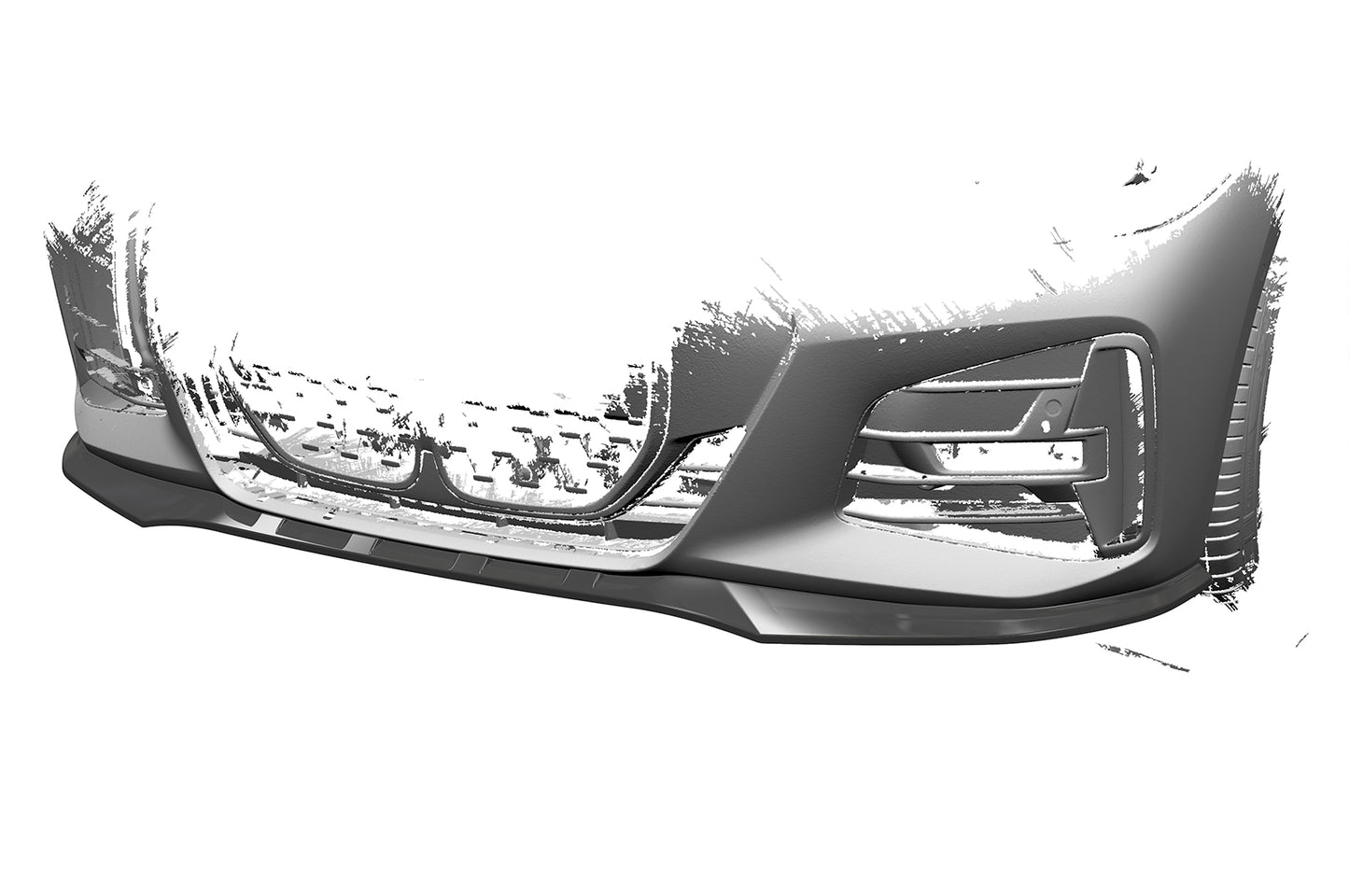 Frontspoiler | Cup-Spoilerlippe mit ABE für BMW 4er (G22/G23) M-Paket und M440 CSL524
