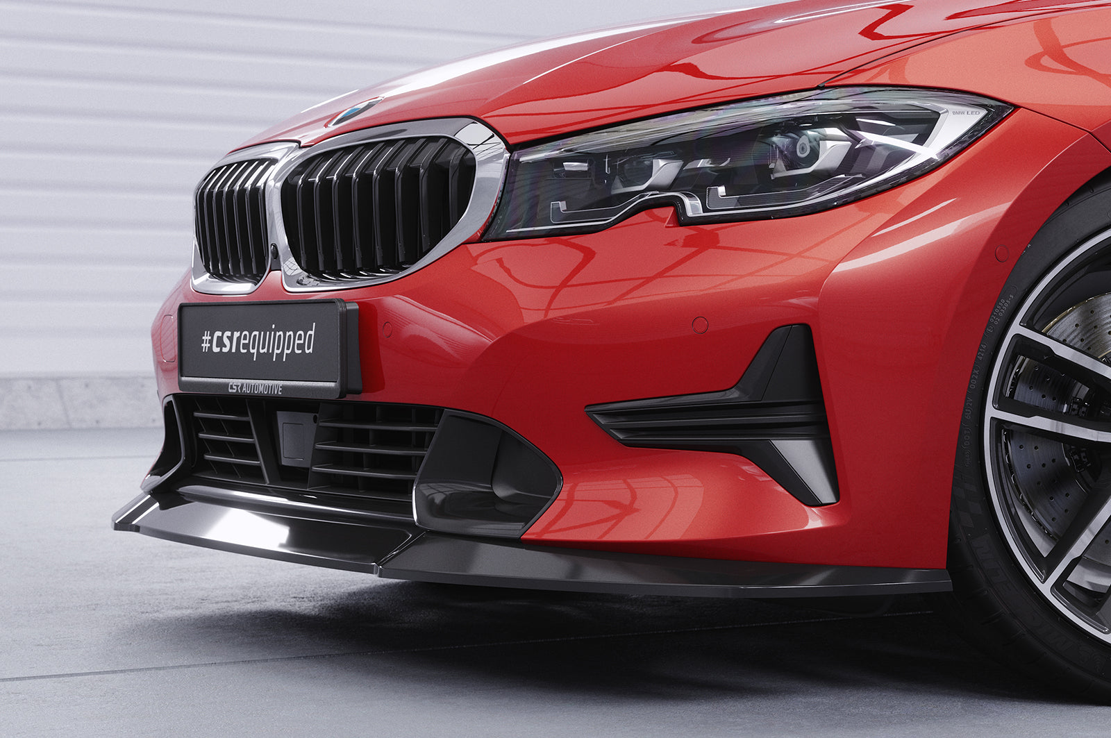 Frontspoiler | Cup-Spoilerlippe mit ABE für BMW 3er (G20/G21) Limousine und Touring CSL526