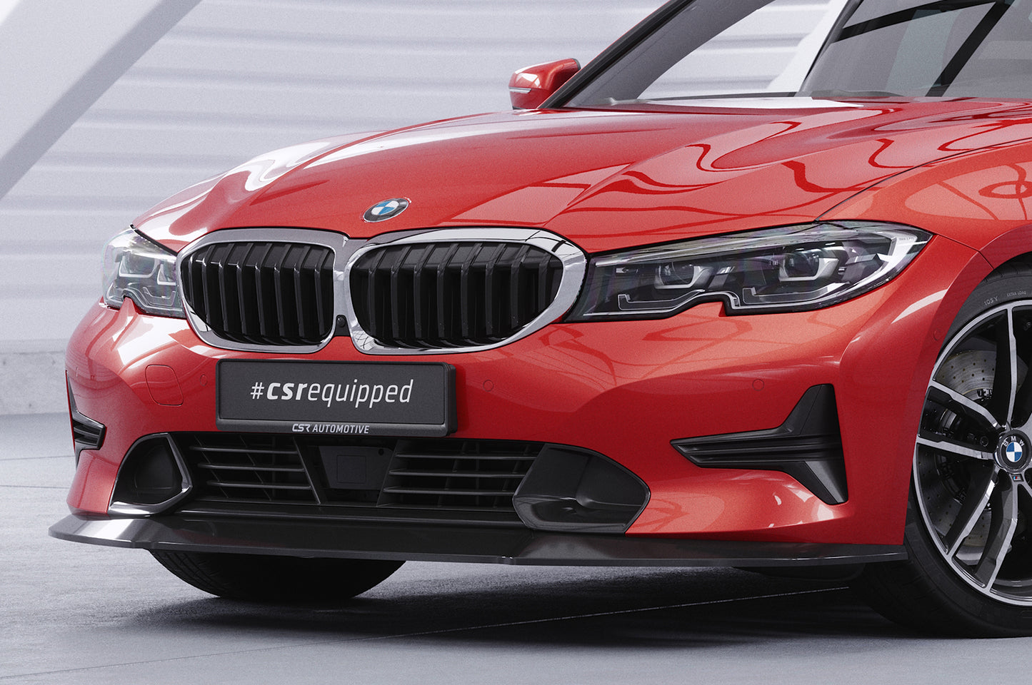 Frontspoiler | Cup-Spoilerlippe mit ABE für BMW 3er (G20/G21) Limousine und Touring CSL526