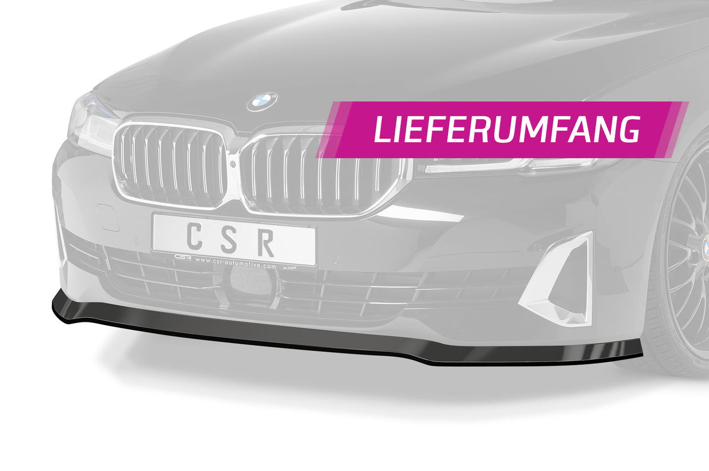 Frontspoiler | Cup-Spoilerlippe mit ABE für BMW 5er (G30/G31) LCI CSL531