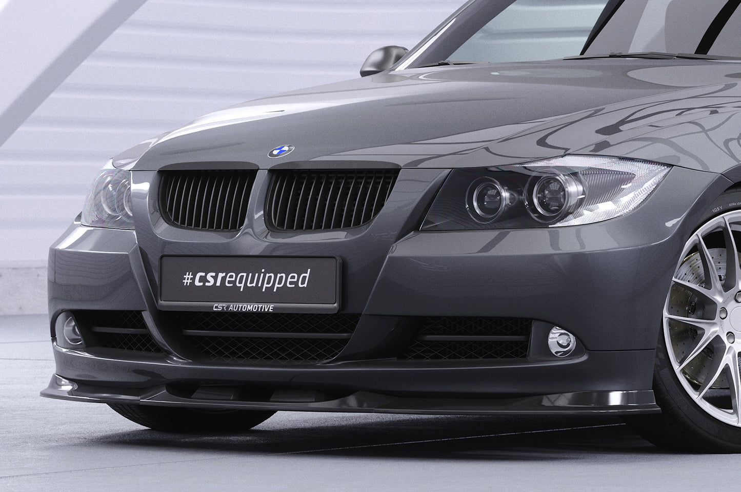 Frontspoiler | Cup-Spoilerlippe mit ABE für BMW 3er (E90/E91) Limousine und Touring CSL536
