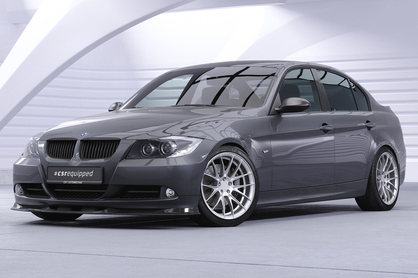 Frontspoiler | Cup-Spoilerlippe mit ABE für BMW 3er (E90/E91) Limousine und Touring CSL536