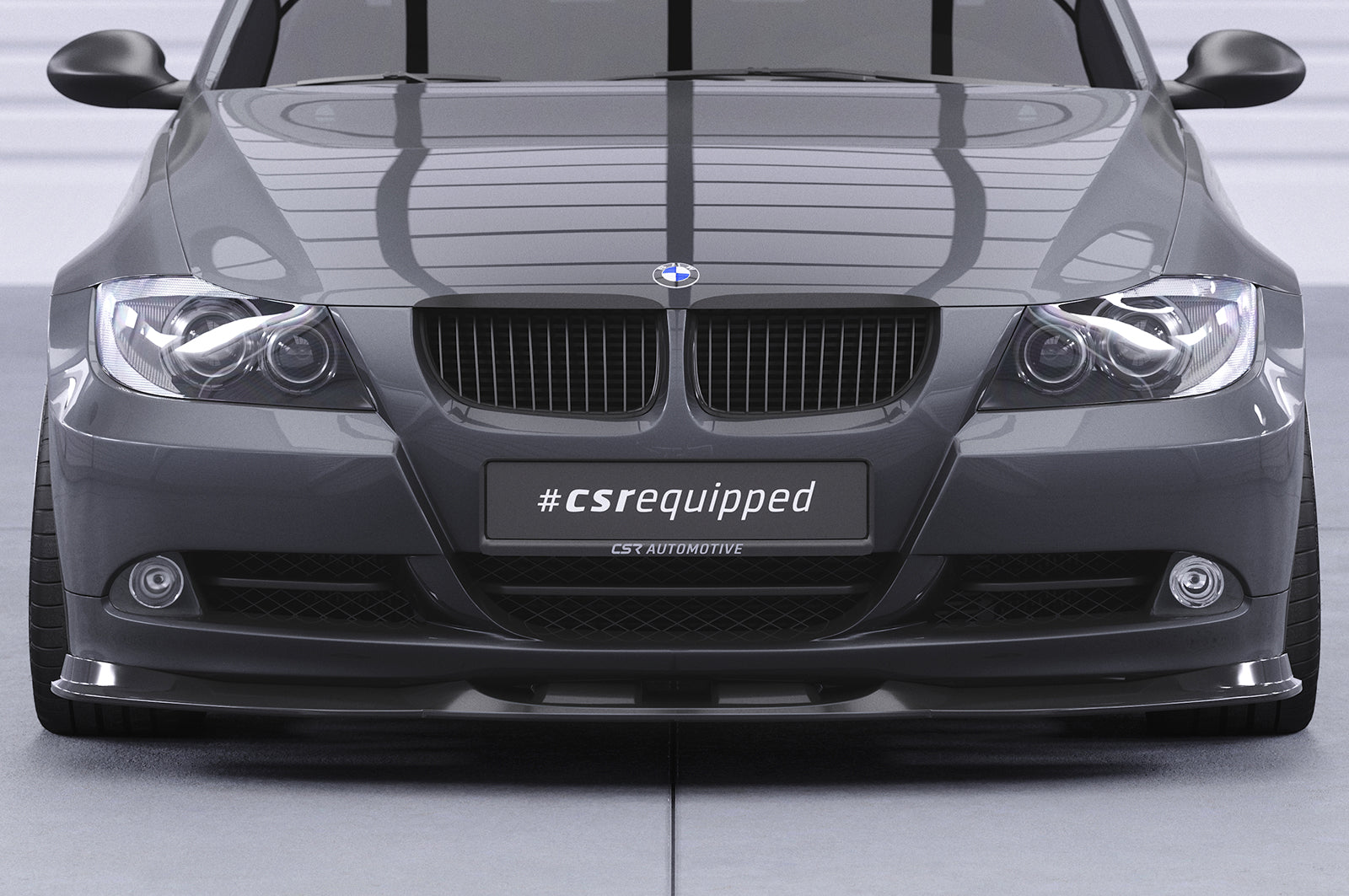 Frontspoiler | Cup-Spoilerlippe mit ABE für BMW 3er (E90/E91) Limousine und Touring CSL536