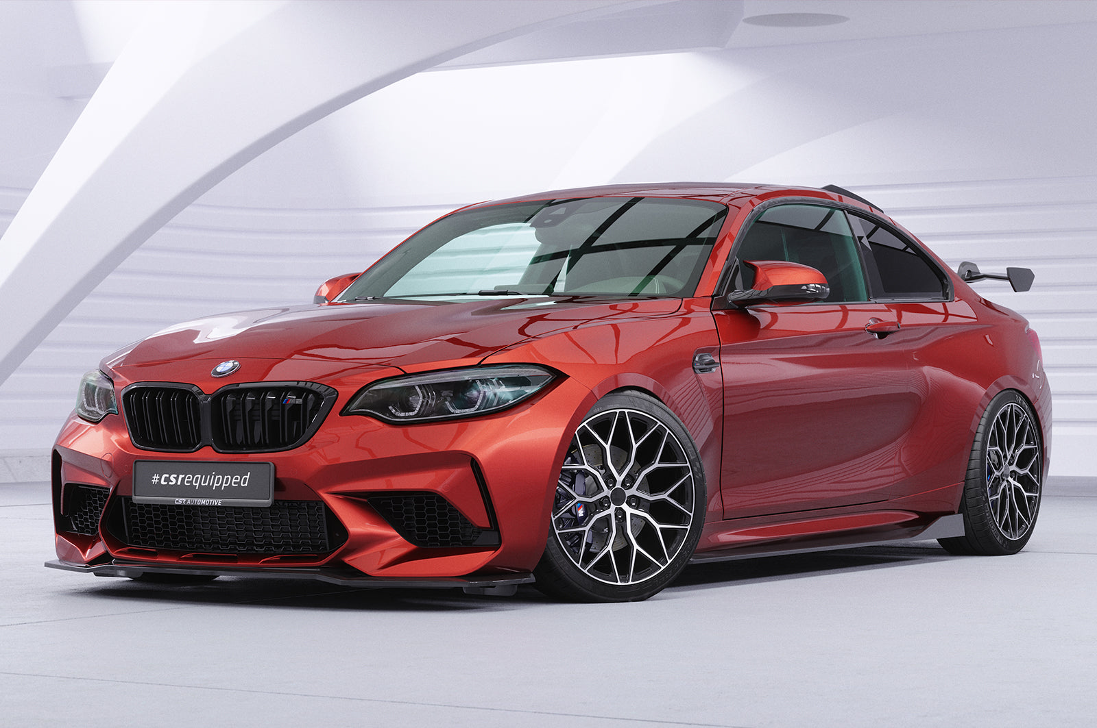 Frontspoiler | Cup-Spoilerlippe mit ABE für BMW M2 Competition (F87) CSL540