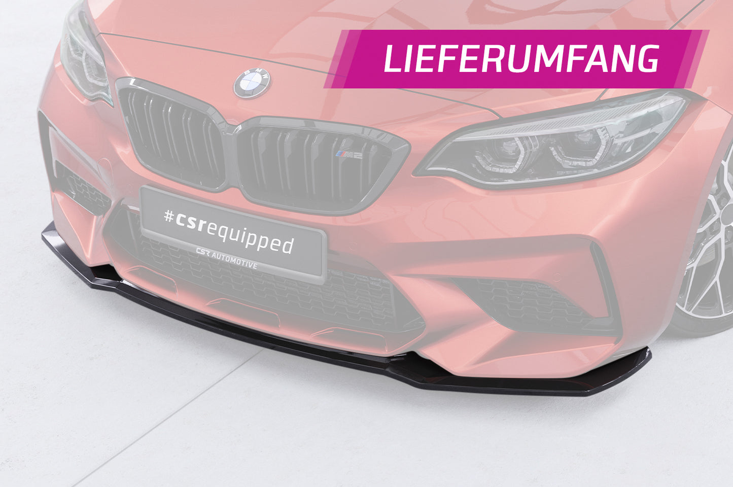Frontspoiler | Cup-Spoilerlippe mit ABE für BMW M2 Competition (F87) CSL540