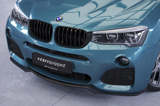 Frontspoiler | Cup-Spoilerlippe mit ABE für BMW X4 (F26) M-Paket CSL558
