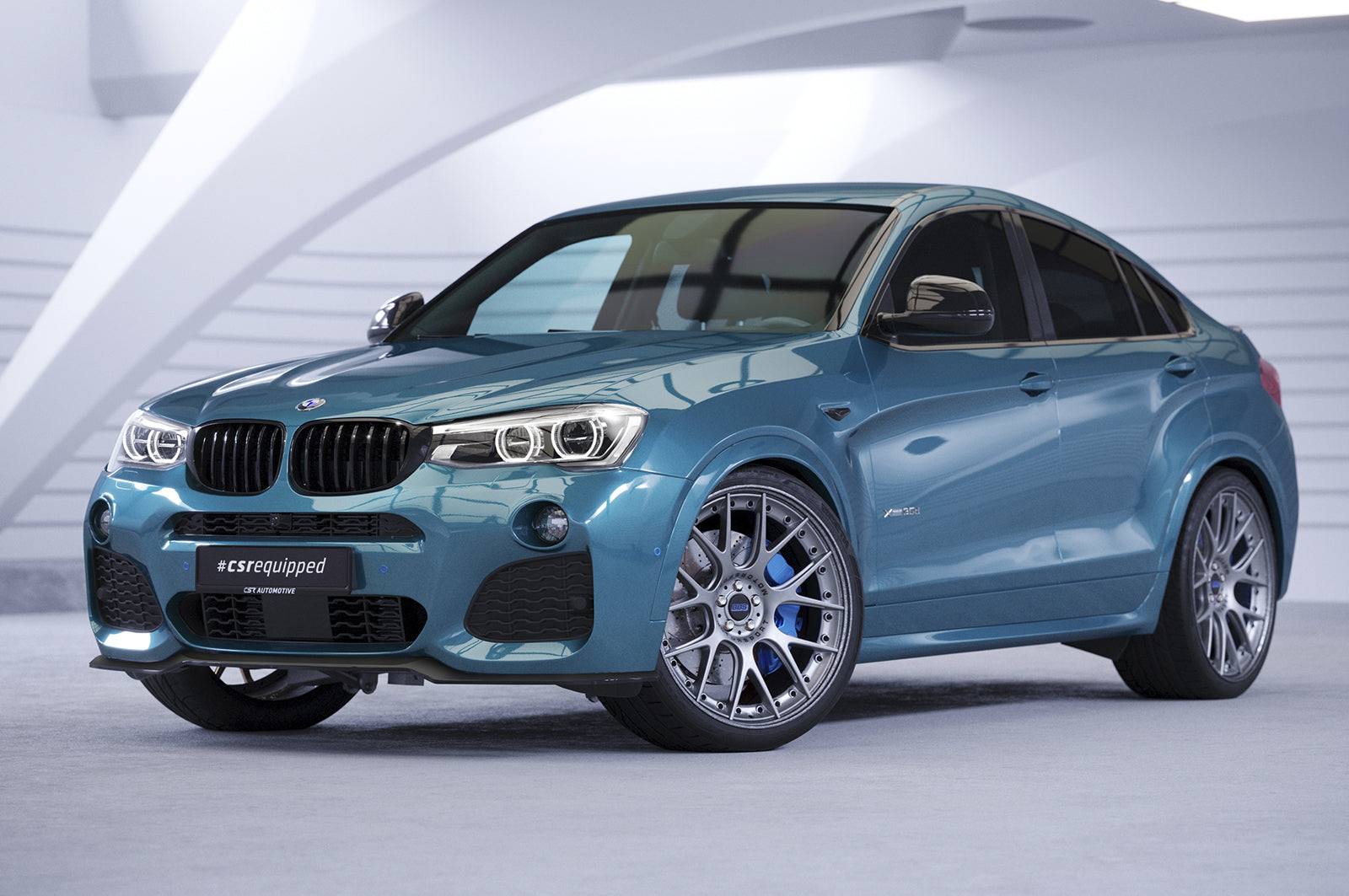 Frontspoiler | Cup-Spoilerlippe mit ABE für BMW X4 (F26) M-Paket CSL558