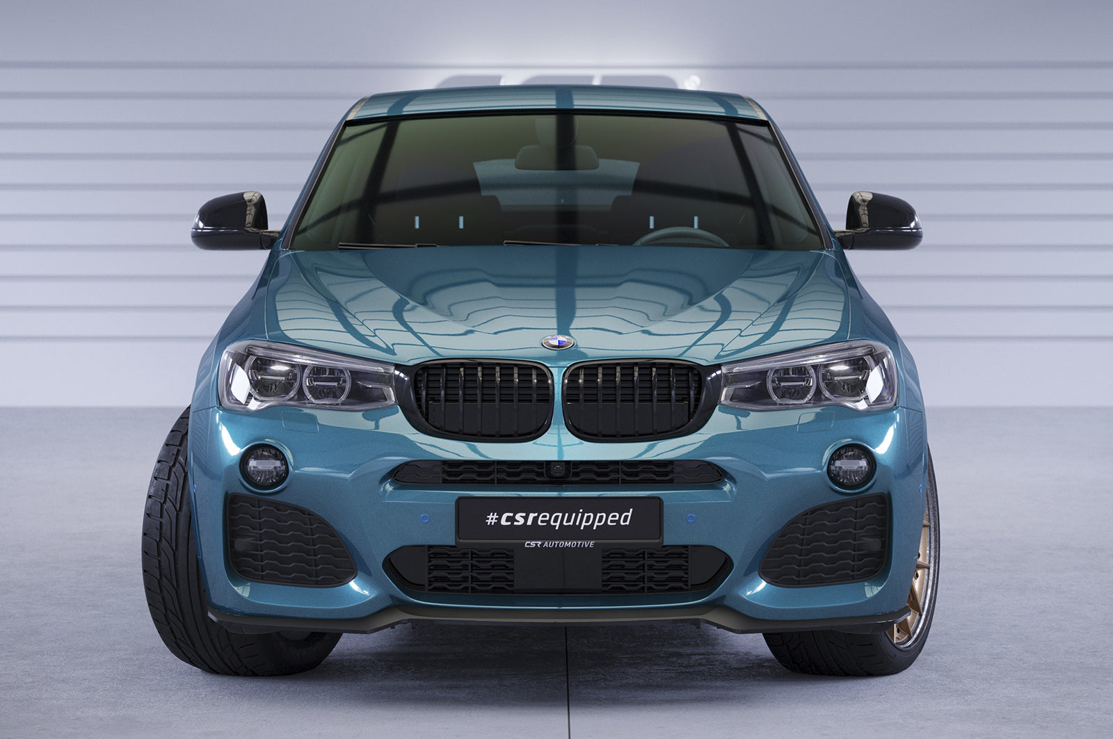 Frontspoiler | Cup-Spoilerlippe mit ABE für BMW X4 (F26) M-Paket CSL558
