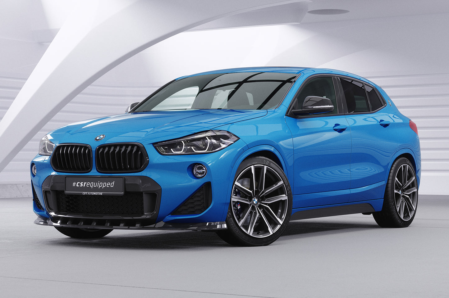 Frontspoiler | Cup-Spoilerlippe mit ABE für BMW X2 F39 M-Paket CSL574