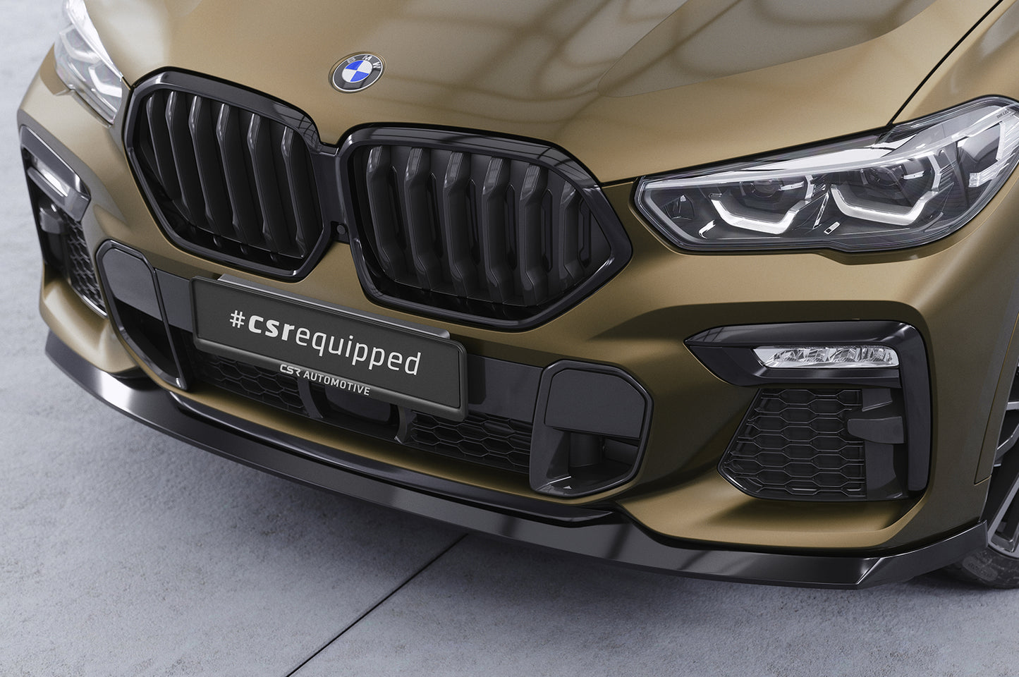 Frontspoiler | Cup-Spoilerlippe mit ABE für BMW X6 (G06) M-Paket / M50i CSL589