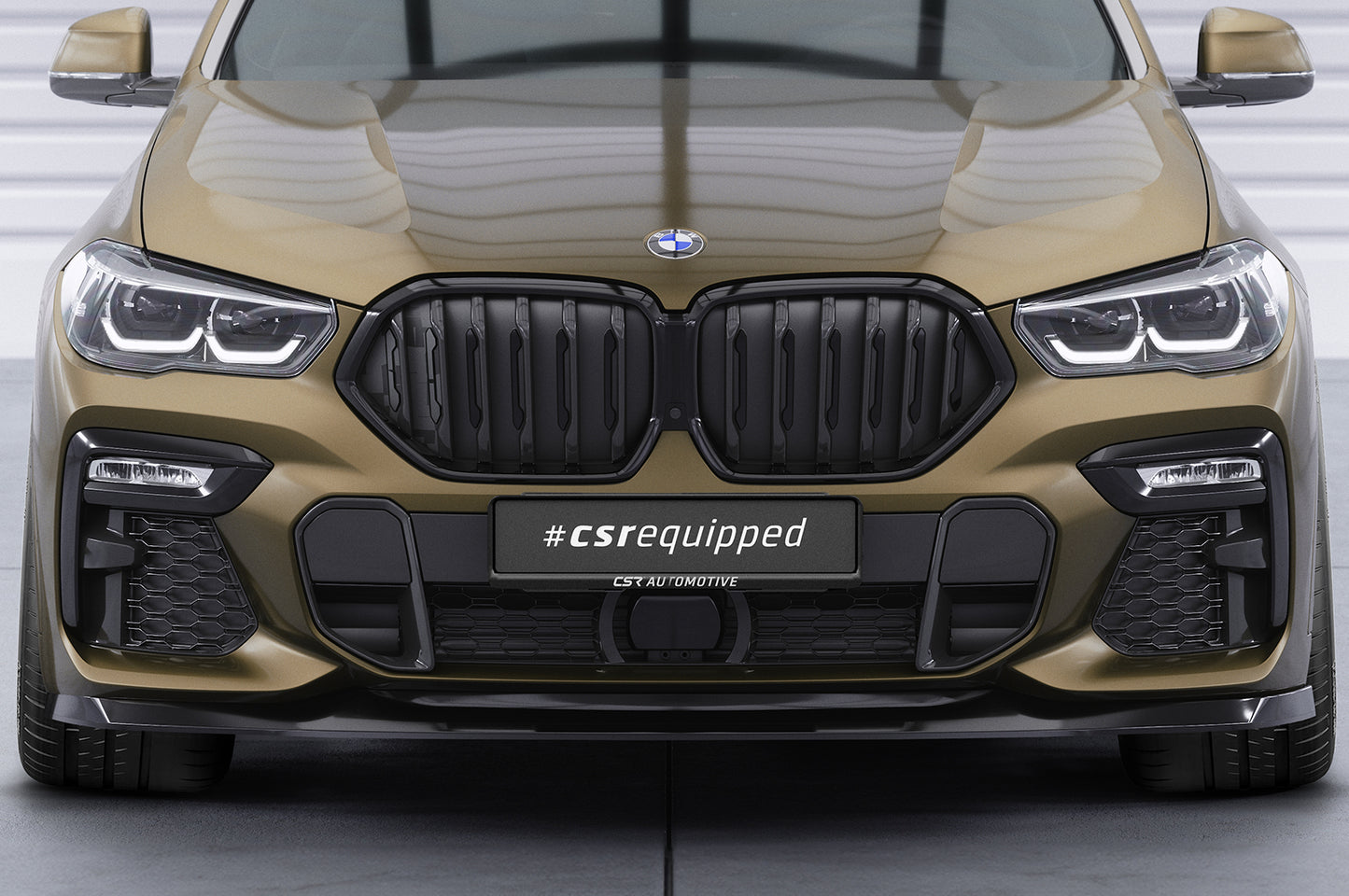 Frontspoiler | Cup-Spoilerlippe mit ABE für BMW X6 (G06) M-Paket / M50i CSL589