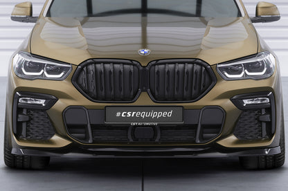Frontspoiler | Cup-Spoilerlippe mit ABE für BMW X6 (G06) M-Paket / M50i CSL589