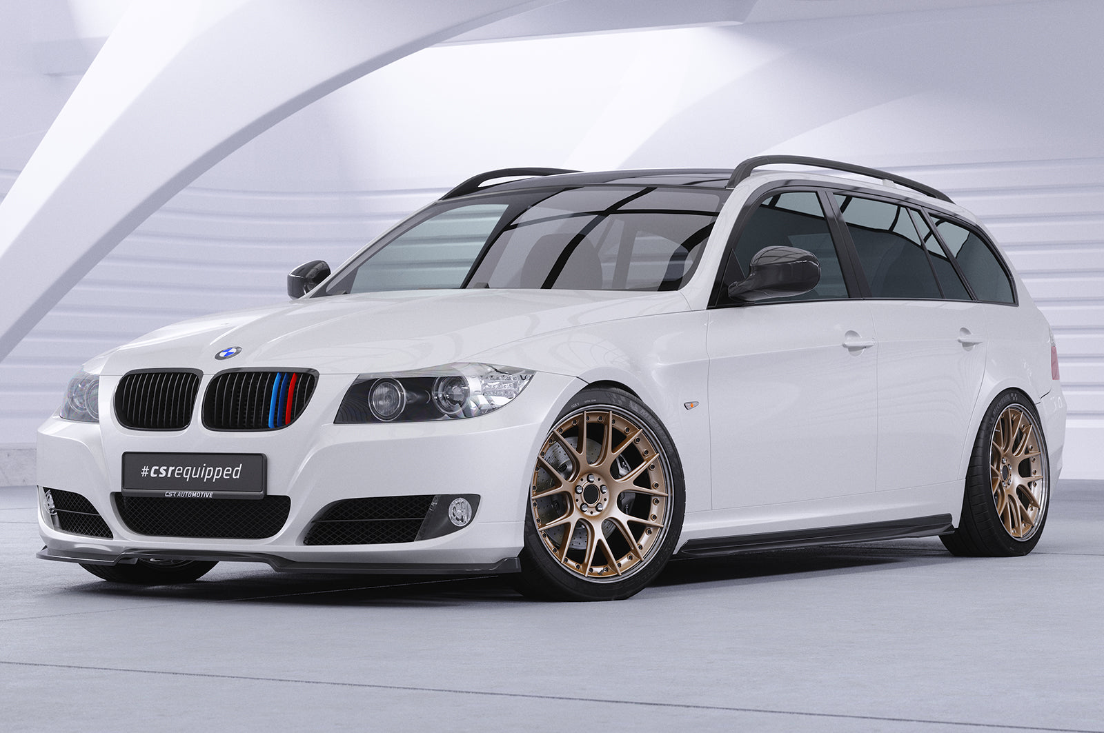 Frontspoiler | Cup-Spoilerlippe mit ABE für BMW 3er E90/ E91 LCI CSL602