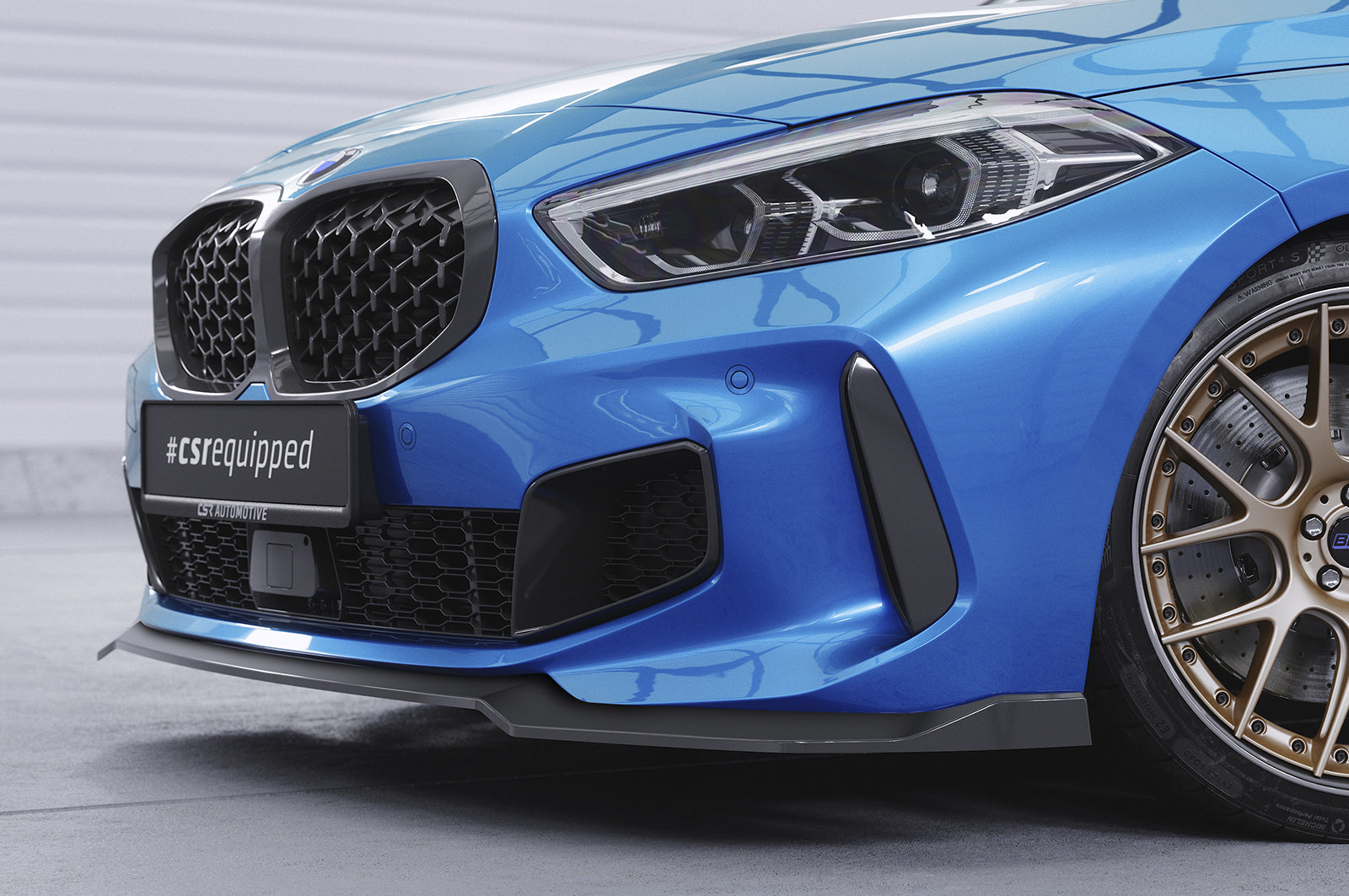 Frontspoiler | Cup-Spoilerlippe mit ABE für BMW 1er F40 M-Paket CSL621