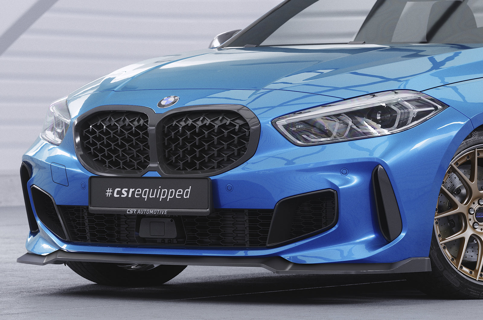 Frontspoiler | Cup-Spoilerlippe mit ABE für BMW 1er F40 M-Paket CSL621