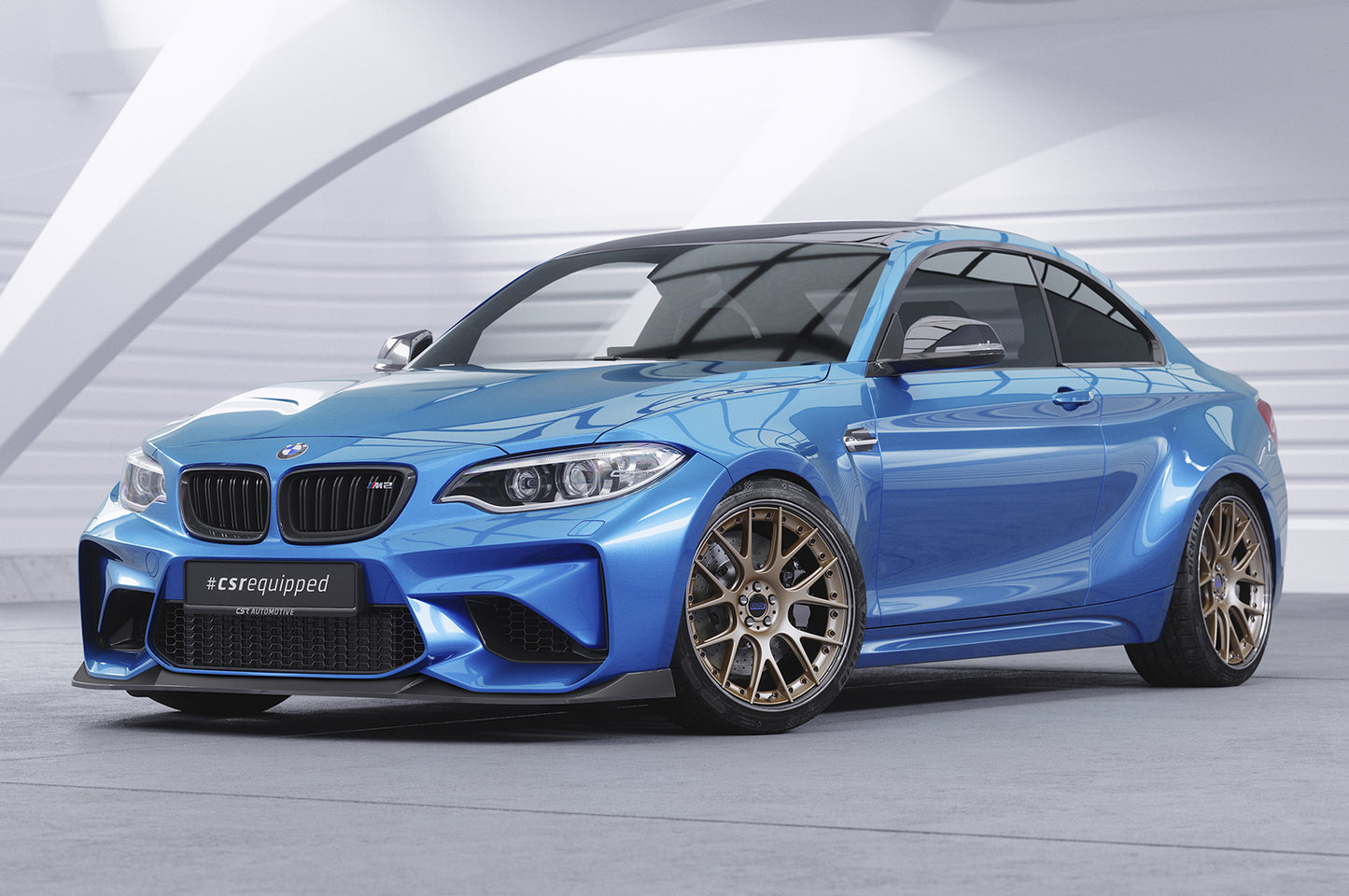 Frontspoiler | Cup-Spoilerlippe mit ABE für BMW M2 (F87) CSL638