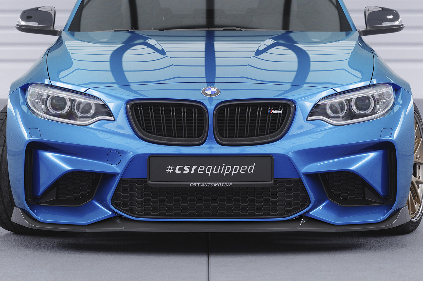 Frontspoiler | Cup-Spoilerlippe mit ABE für BMW M2 (F87) CSL638