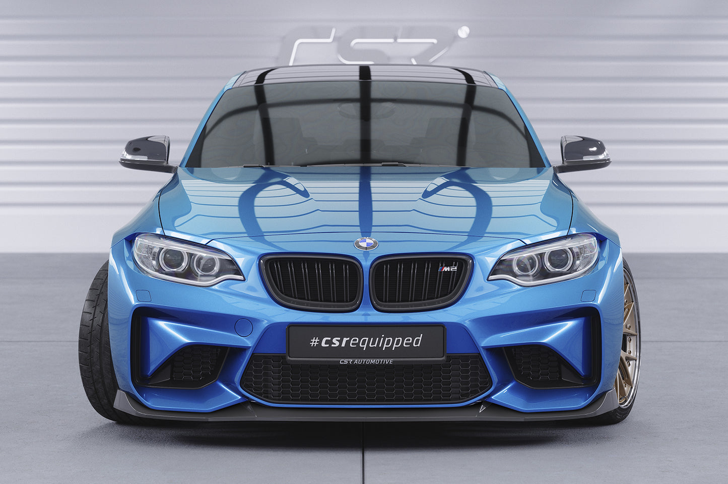 Frontspoiler | Cup-Spoilerlippe mit ABE für BMW M2 (F87) CSL638