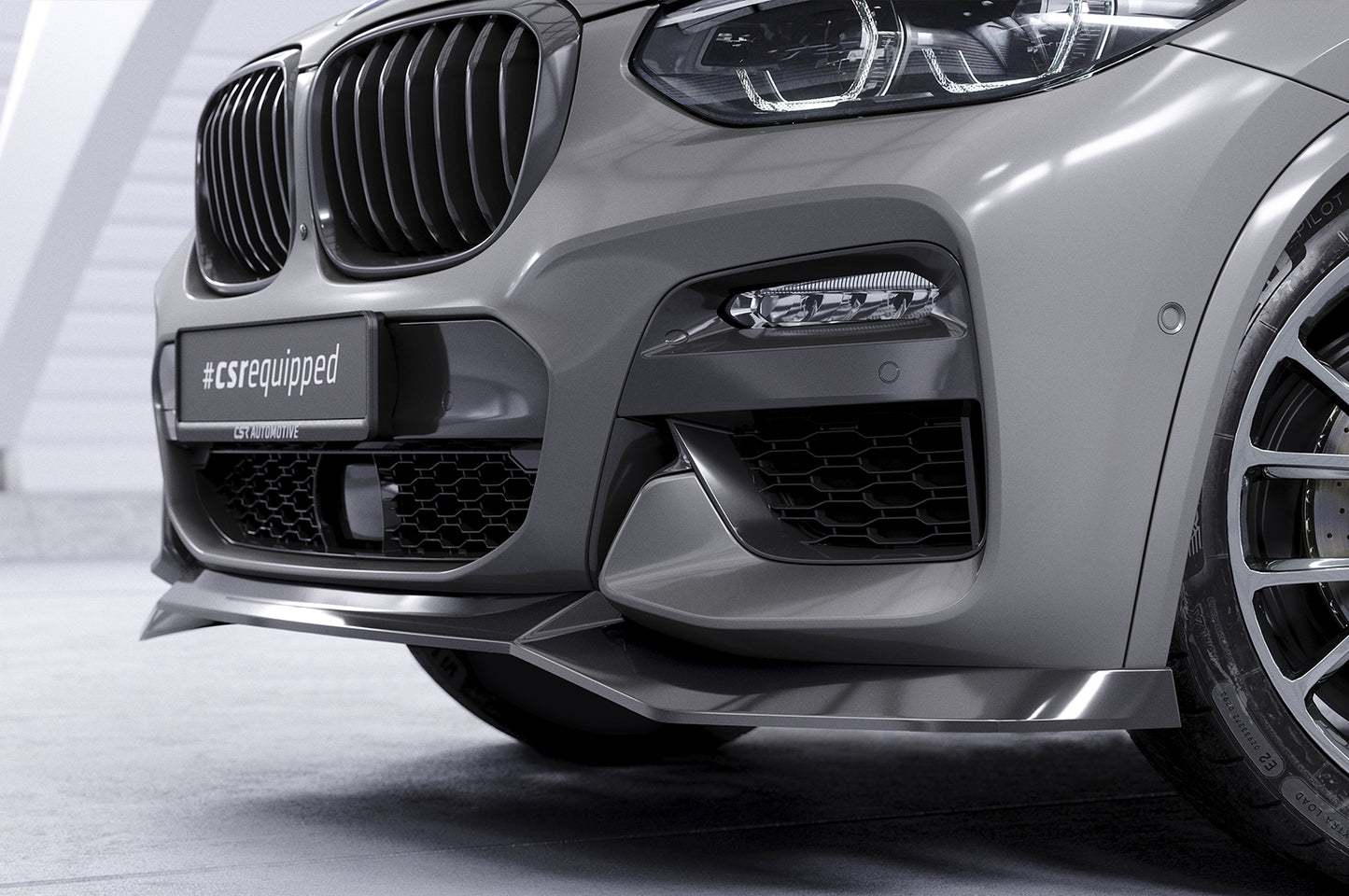 Frontspoiler | Cup-Spoilerlippe mit ABE für BMW X3 G01 / X4 G02 M-Paket CSL642
