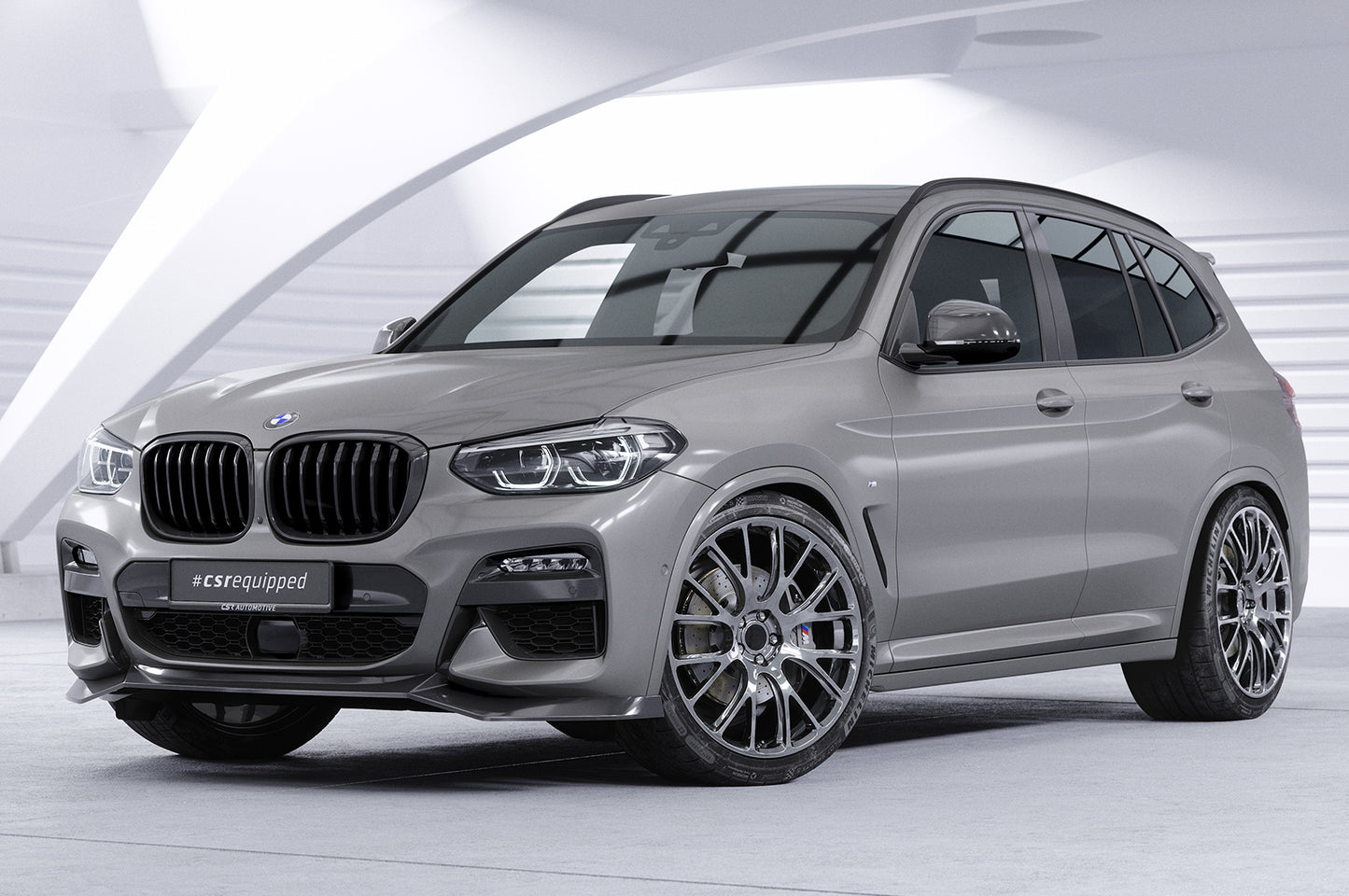 Frontspoiler | Cup-Spoilerlippe mit ABE für BMW X3 G01 / X4 G02 M-Paket CSL642