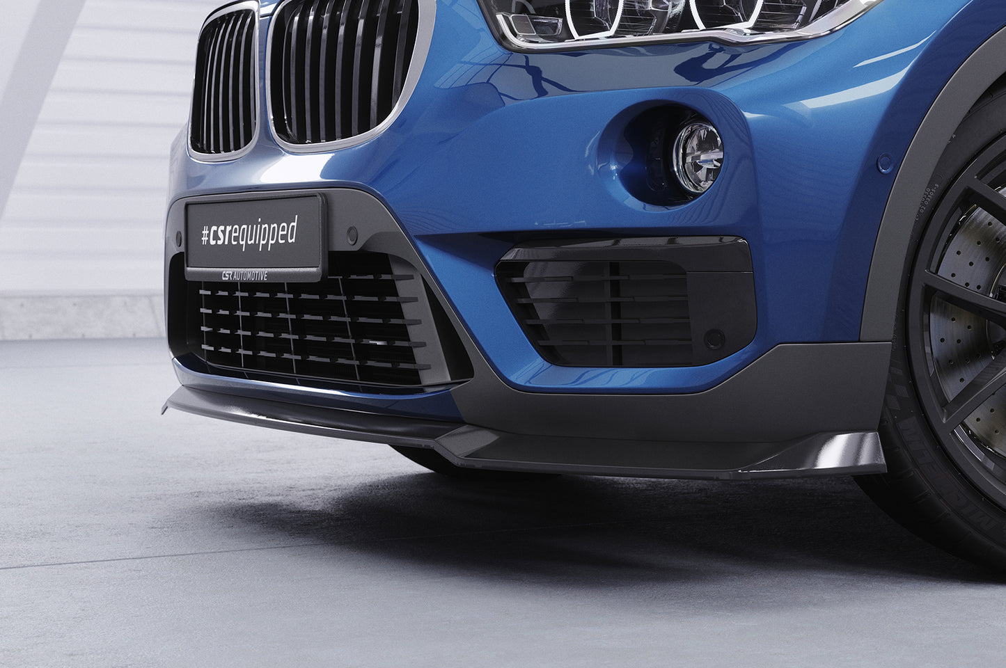 Frontspoiler | Cup-Spoilerlippe mit ABE für BMW X1 (F48) CSL659